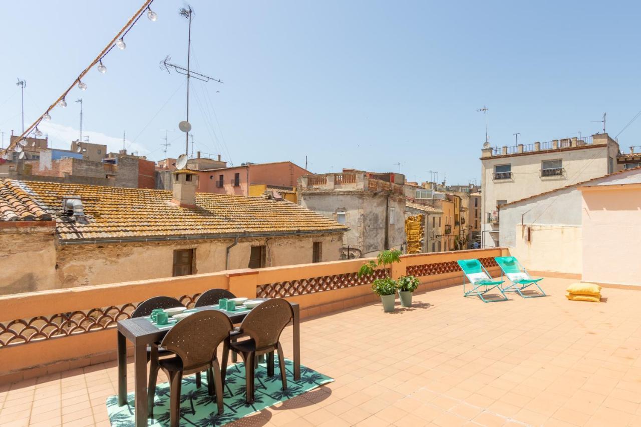 Costa Brava Acollidor Apartament Amb Gran Terrassa Per A 3 Persones Castello  D'Empuries Dış mekan fotoğraf